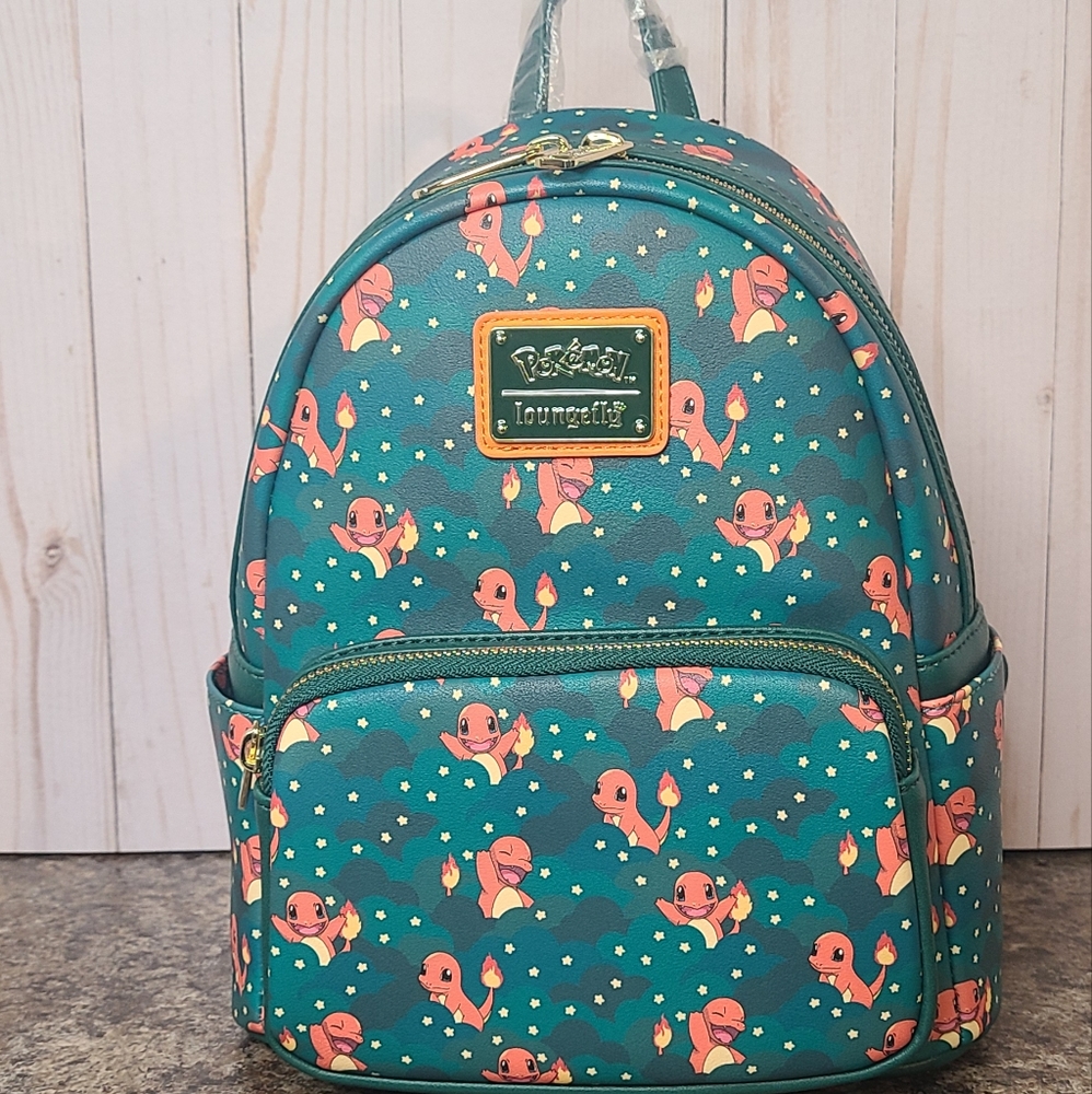 Loungefly Exclusive Pokemon Charmander Mini Backpack